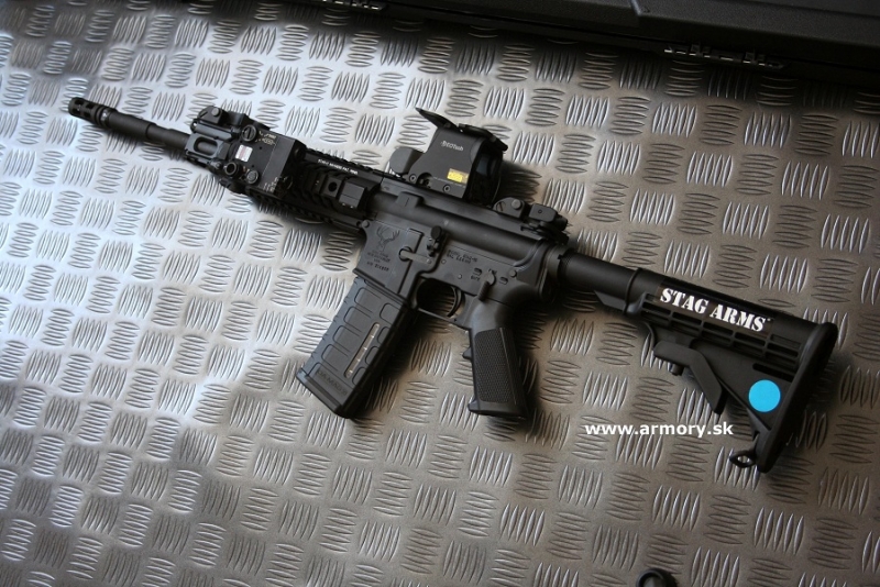 Stag Arms AR-15 8R Gas-Piston 16 Plus Package.
