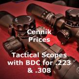 Tactical Scopes with BDC for .223 & .308